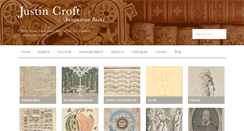 Desktop Screenshot of justincroft.com
